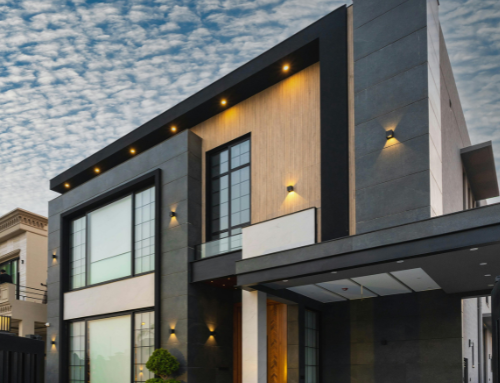 Desain rumah 2 lantai minimalis modern elegan