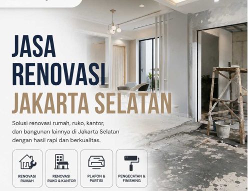 Jasa Renovasi Rumah Jakarta Selatan | 0813-8455-3093