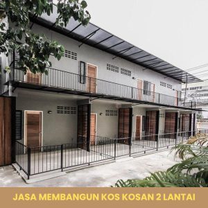 Jasa Membangun Kos Kosan 2 Lantai