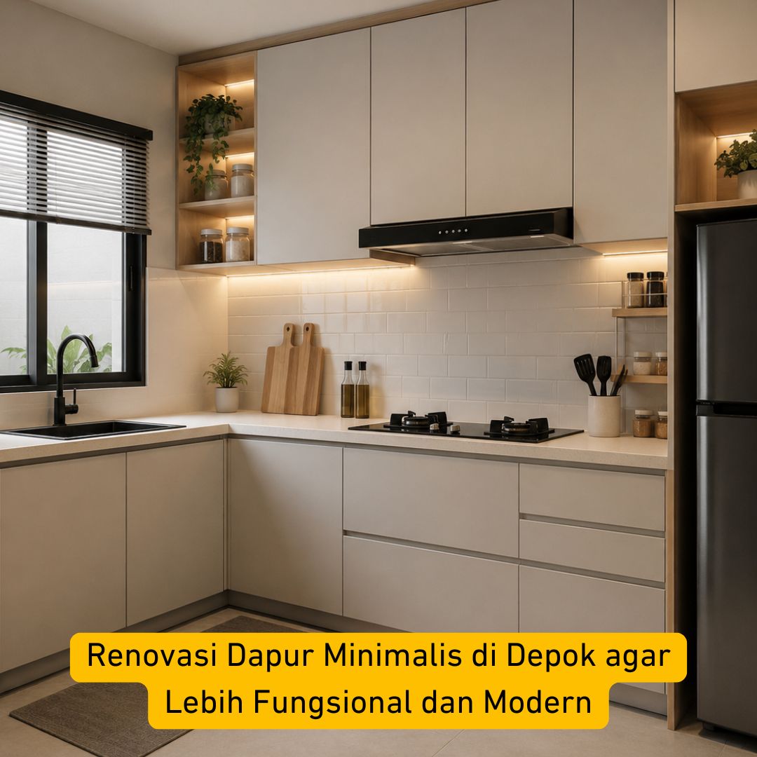 Renovasi Dapur Minimalis di Depok