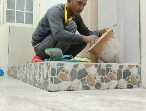 Pembuatan Tempat Wudhu Mushola Kantor