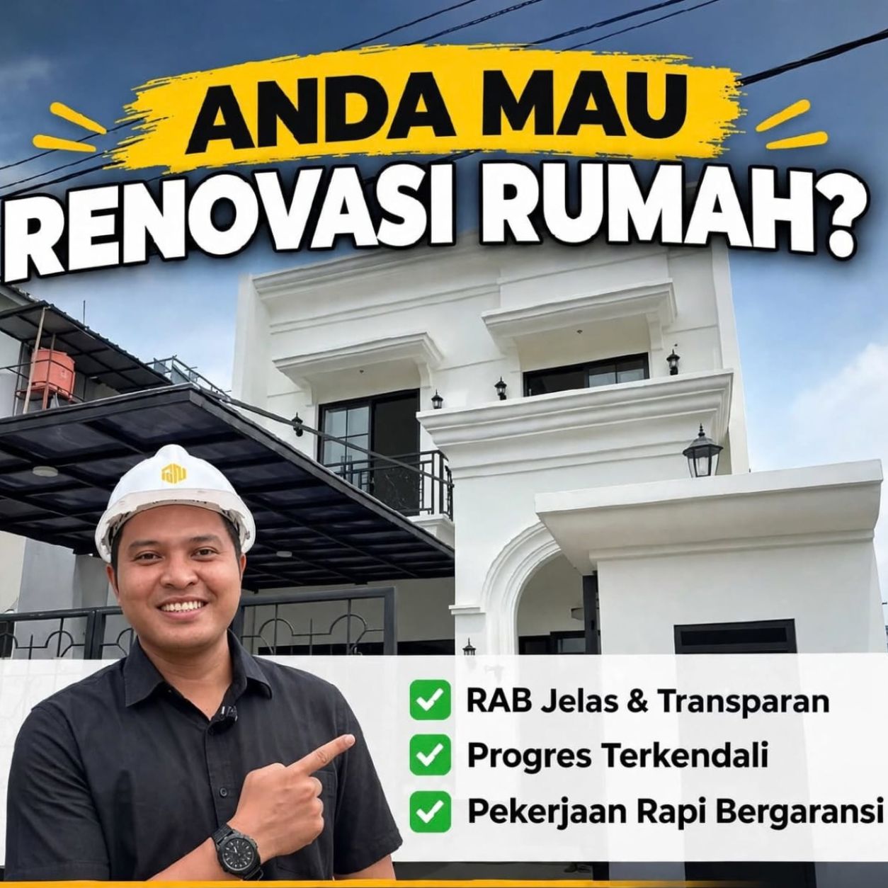 Jasa renovasi rumah di Kecamatan Depok